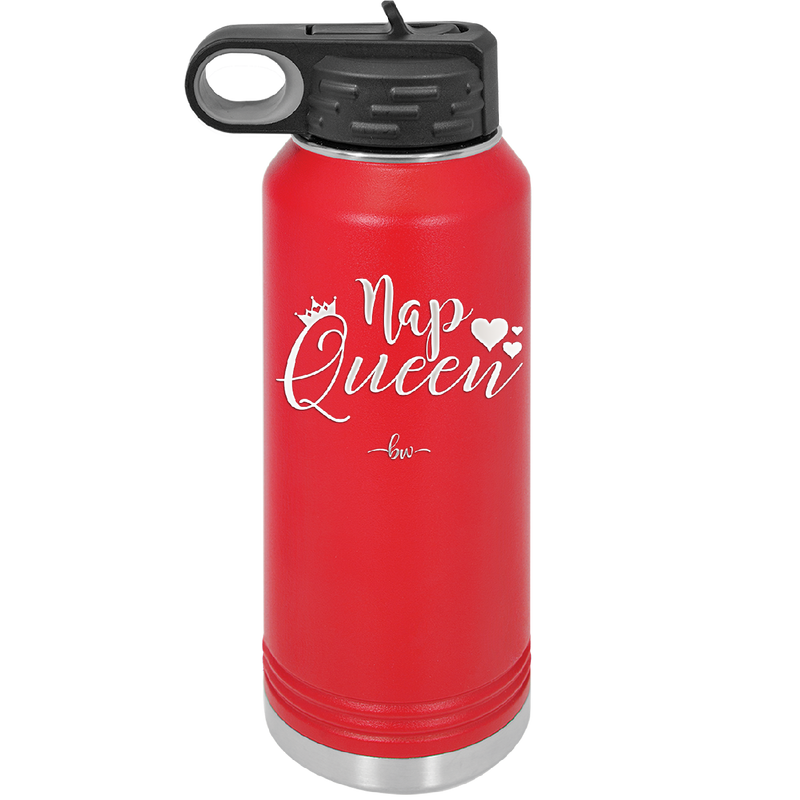 Nap Queen - Laser Engraved Stainless Steel Drinkware - 2156 -