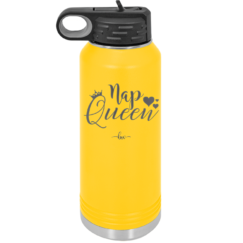 Nap Queen - Laser Engraved Stainless Steel Drinkware - 2156 -