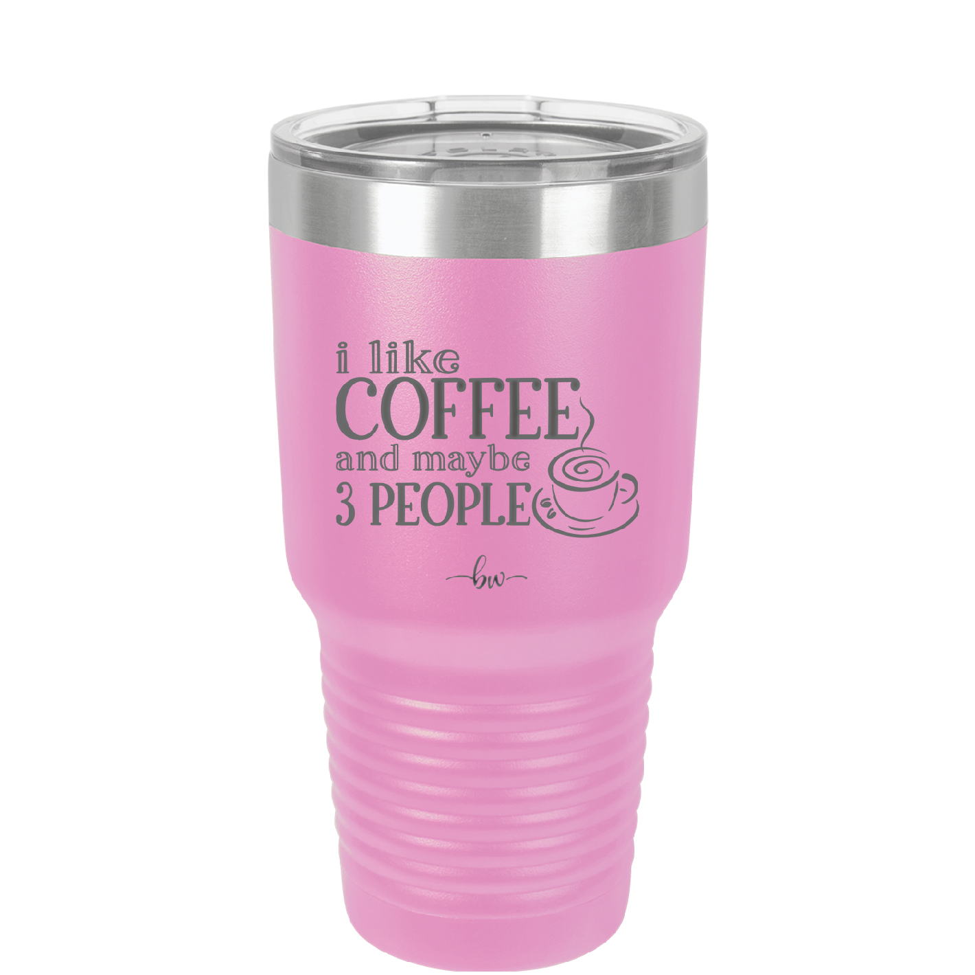 I Like Coffee and Maybe Like 3 People - Laser Engraved Stainless Steel Drinkware - 2157 -