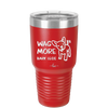Wag More Bark Less - Laser Engraved Stainless Steel Drinkware - 2158 -