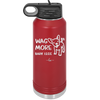 Wag More Bark Less - Laser Engraved Stainless Steel Drinkware - 2158 -