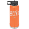 Wag More Bark Less - Laser Engraved Stainless Steel Drinkware - 2158 -