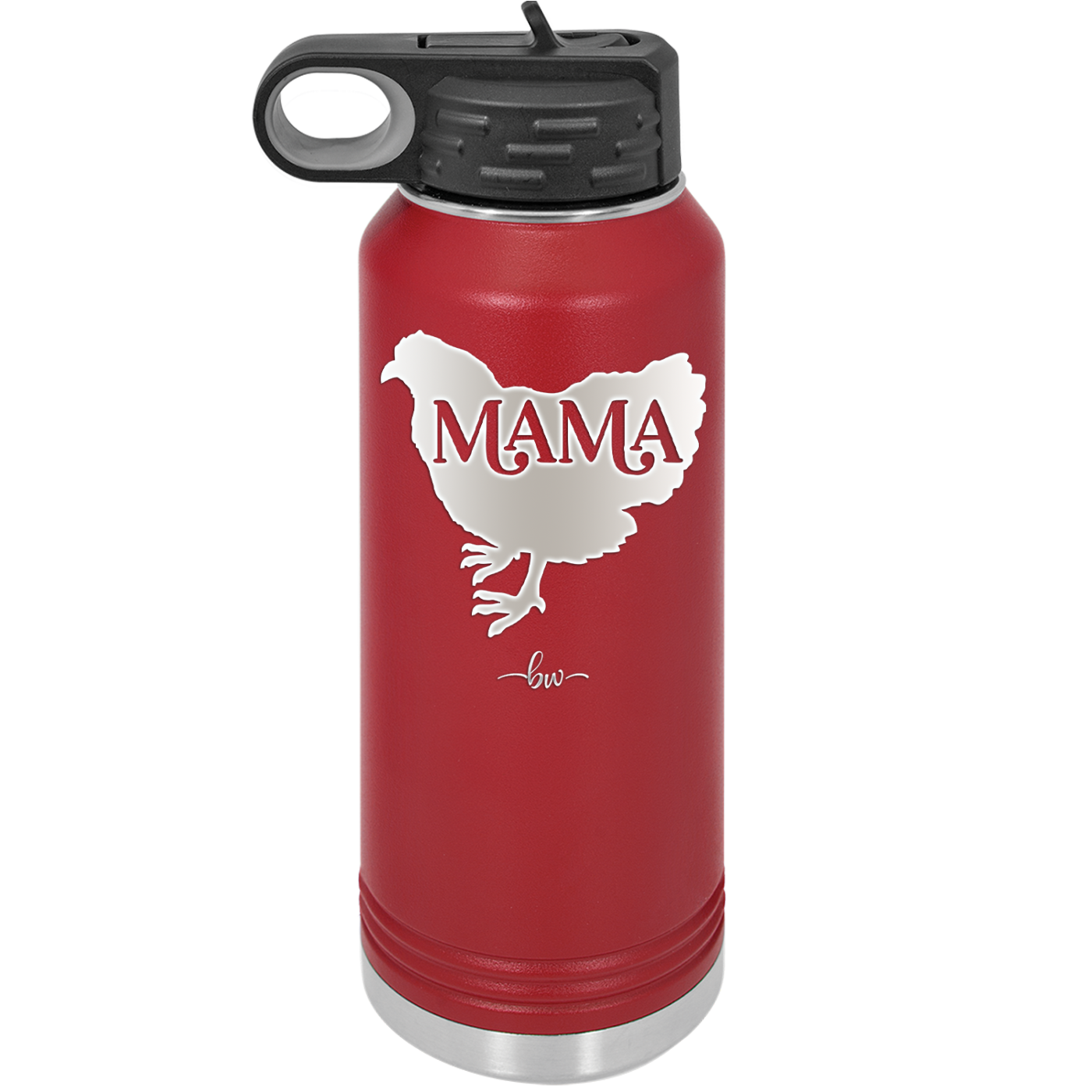 Mama Hen - Laser Engraved Stainless Steel Drinkware - 2159 -