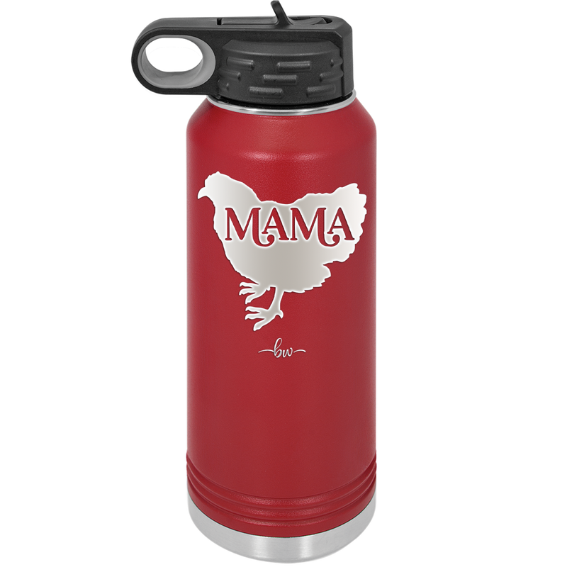 Mama Hen - Laser Engraved Stainless Steel Drinkware - 2159 -