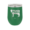 Moo - Laser Engraved Stainless Steel Drinkware - 2160 -