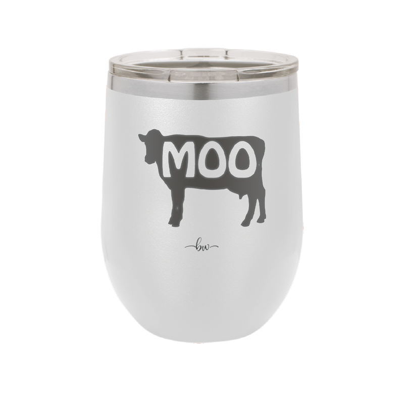Moo - Laser Engraved Stainless Steel Drinkware - 2160 -