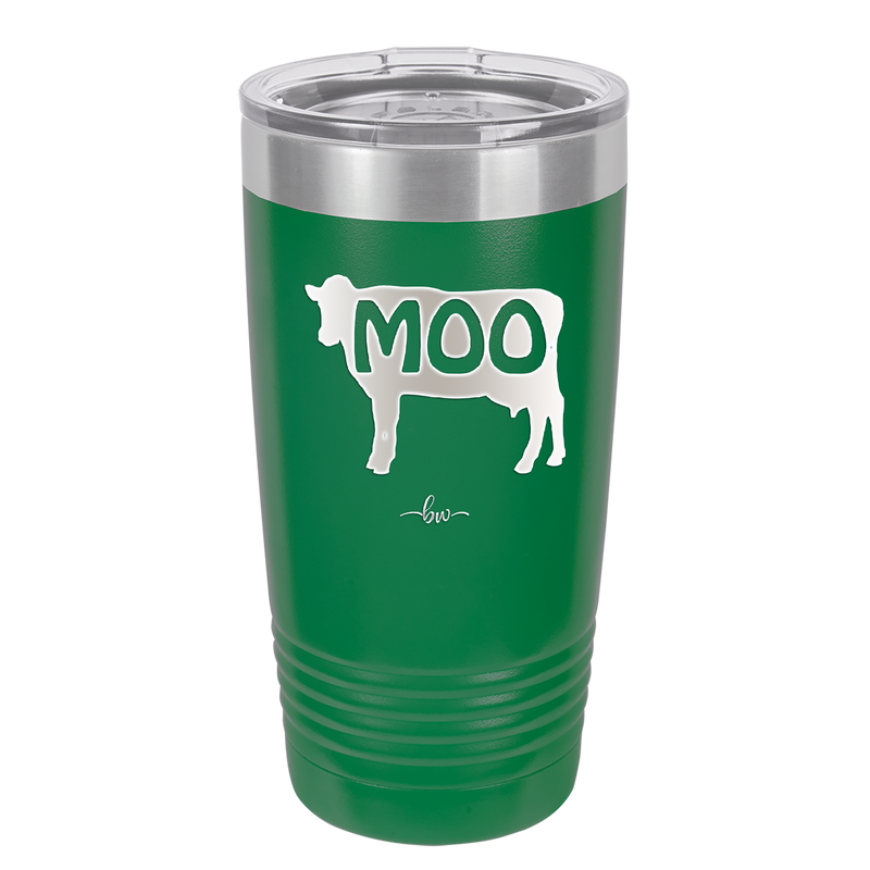 Moo - Laser Engraved Stainless Steel Drinkware - 2160 -