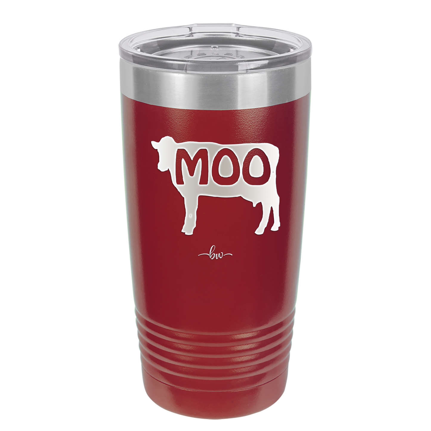 Moo - Laser Engraved Stainless Steel Drinkware - 2160 -