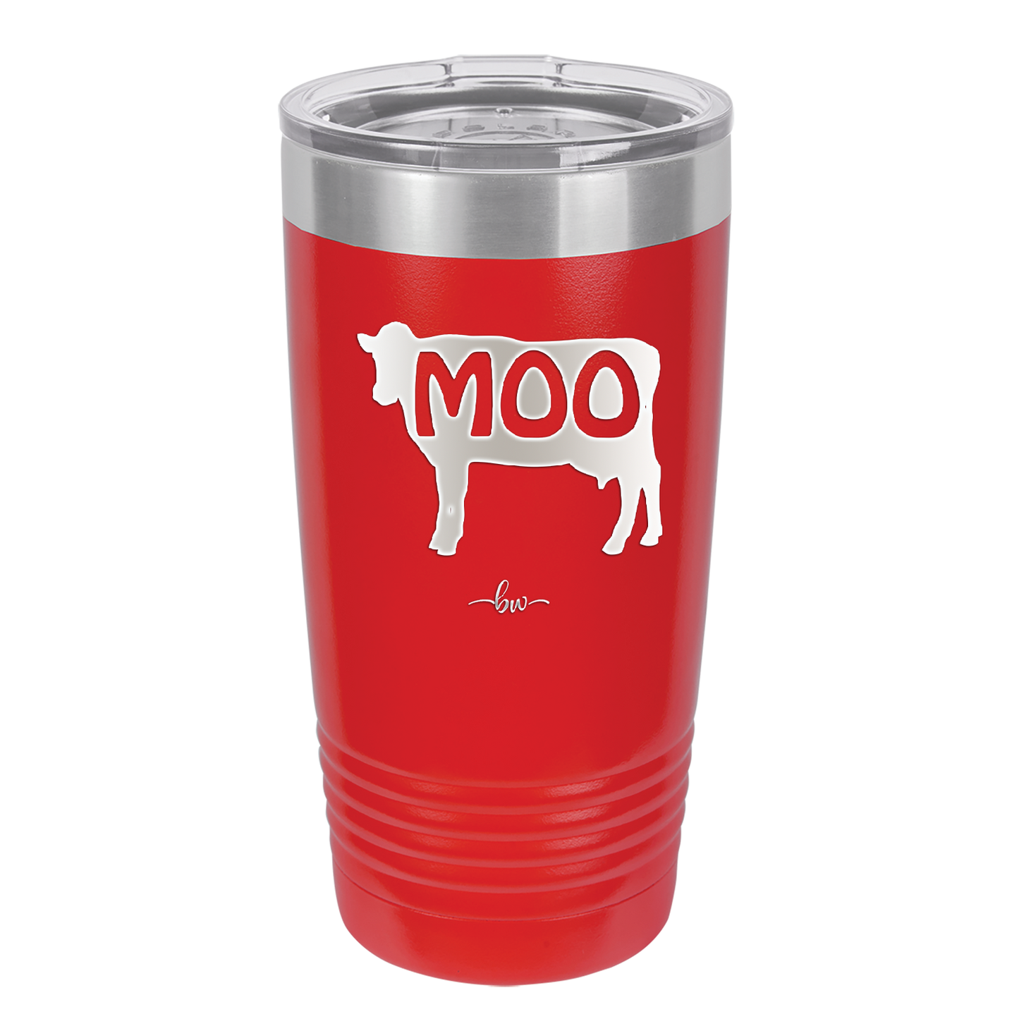 Moo - Laser Engraved Stainless Steel Drinkware - 2160 -