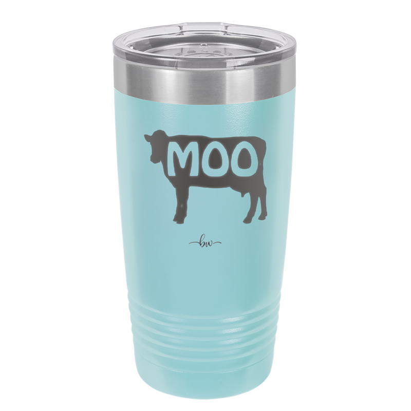 Moo - Laser Engraved Stainless Steel Drinkware - 2160 -