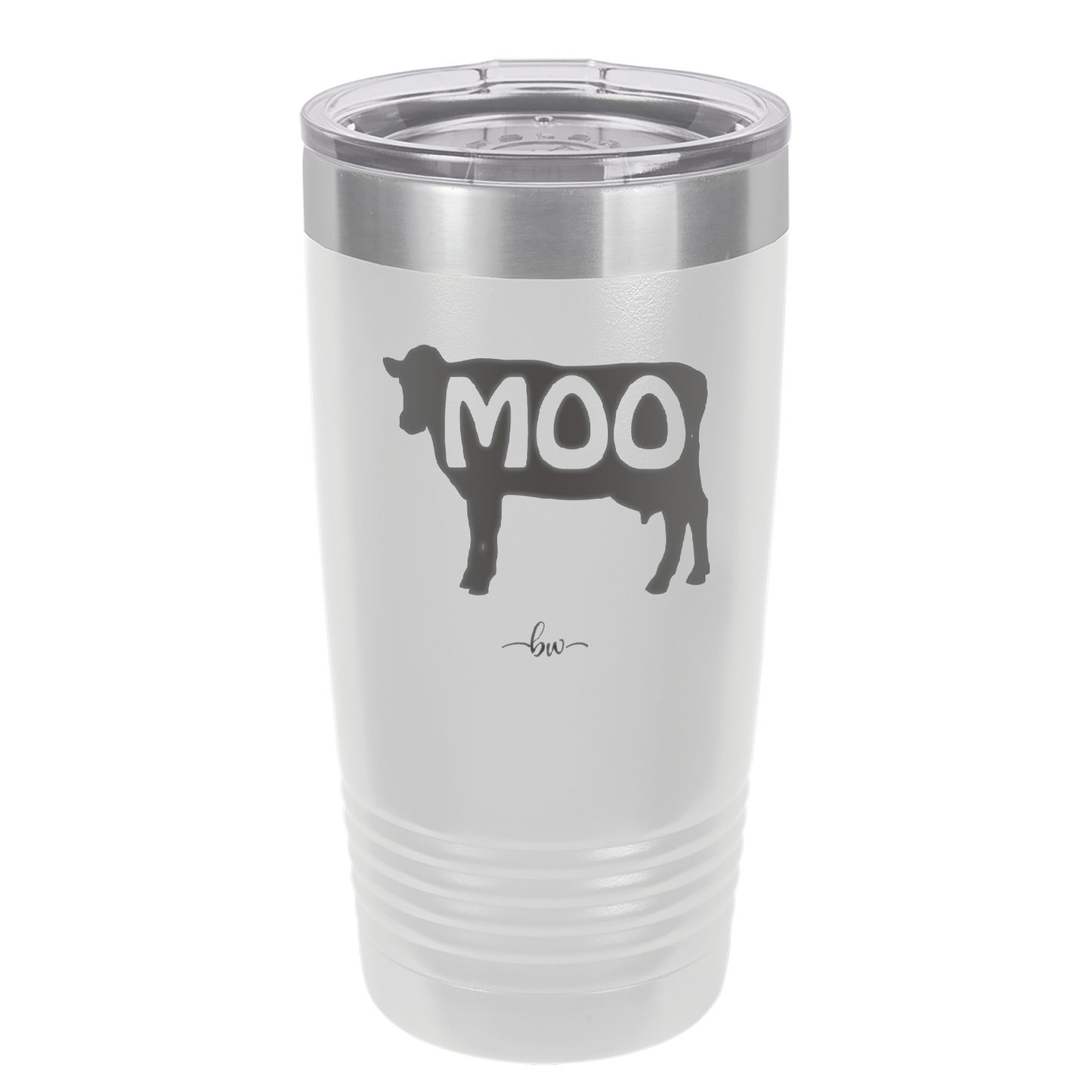 Moo - Laser Engraved Stainless Steel Drinkware - 2160 -