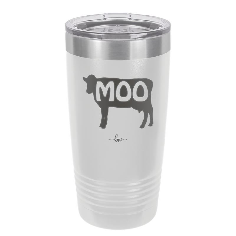 Moo - Laser Engraved Stainless Steel Drinkware - 2160 -