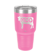 Moo - Laser Engraved Stainless Steel Drinkware - 2160 -
