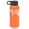 Moo - Laser Engraved Stainless Steel Drinkware - 2160 -