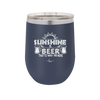 Sunshine and Beer That's Why I'm Here - Laser Engraved Stainless Steel Drinkware - 2166 -