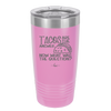 Tacos are the Answer Now What Was the Question - Laser Engraved Stainless Steel Drinkware - 2168 -