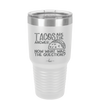 Tacos are the Answer Now What Was the Question - Laser Engraved Stainless Steel Drinkware - 2168 -