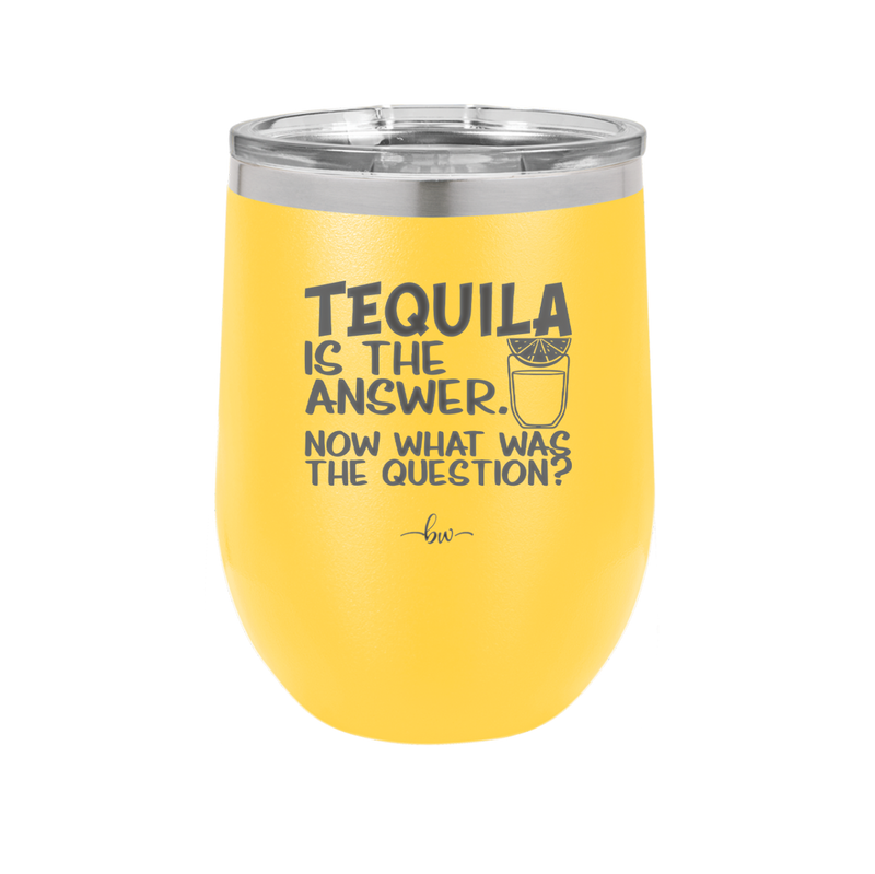Tacos and Tequila Becauses it's Tuesday Somewhere - Laser Engraved Stainless Steel Drinkware - 2167 -