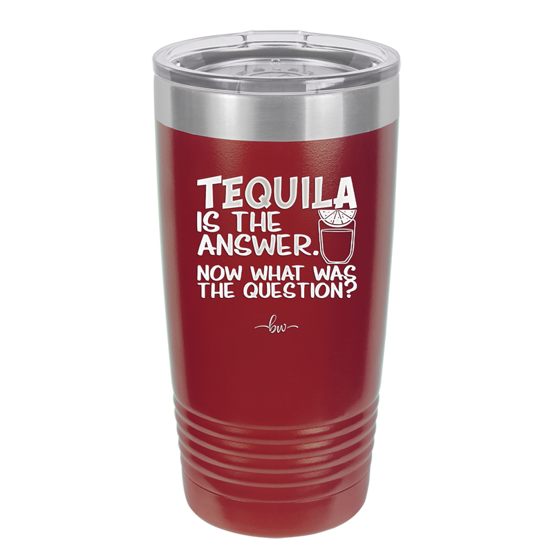 Tacos and Tequila Becauses it's Tuesday Somewhere - Laser Engraved Stainless Steel Drinkware - 2167 -