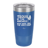 Tequila is the Answer Now What Was the Question - Laser Engraved Stainless Steel Drinkware - 2169 -