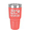 Tacos and Tequila Becauses it's Tuesday Somewhere - Laser Engraved Stainless Steel Drinkware - 2167 -