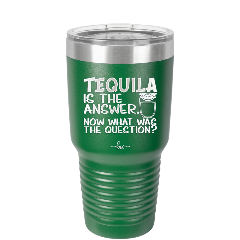 Tacos and Tequila Becauses it's Tuesday Somewhere - Laser Engraved Stainless Steel Drinkware - 2167 -