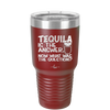 Tequila is the Answer Now What Was the Question - Laser Engraved Stainless Steel Drinkware - 2169 -
