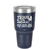 Tequila is the Answer Now What Was the Question - Laser Engraved Stainless Steel Drinkware - 2169 -