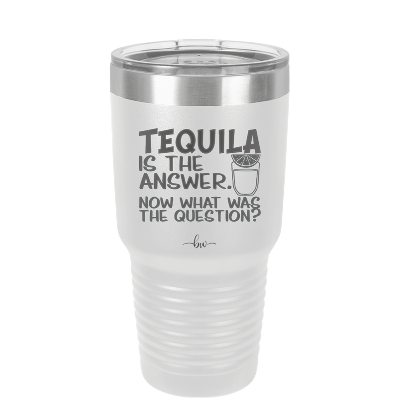 Tacos and Tequila Becauses it's Tuesday Somewhere - Laser Engraved Stainless Steel Drinkware - 2167 -