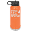 Tequila is the Answer Now What Was the Question - Laser Engraved Stainless Steel Drinkware - 2169 -