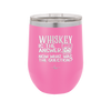 Whiskey is the Answer Now What Was the Question - Laser Engraved Stainless Steel Drinkware - 2170 -