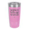Whiskey is the Answer Now What Was the Question - Laser Engraved Stainless Steel Drinkware - 2170 -
