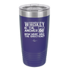 Whiskey is the Answer Now What Was the Question - Laser Engraved Stainless Steel Drinkware - 2170 -