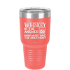 Whiskey is the Answer Now What Was the Question - Laser Engraved Stainless Steel Drinkware - 2170 -