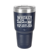 Whiskey is the Answer Now What Was the Question - Laser Engraved Stainless Steel Drinkware - 2170 -
