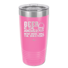 Beer is the Answer Now What Was the Question - Laser Engraved Stainless Steel Drinkware - 2171 -