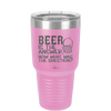 Beer is the Answer Now What Was the Question - Laser Engraved Stainless Steel Drinkware - 2171 -