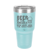 Beer is the Answer Now What Was the Question - Laser Engraved Stainless Steel Drinkware - 2171 -