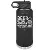 Beer is the Answer Now What Was the Question - Laser Engraved Stainless Steel Drinkware - 2171 -