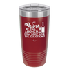 Wine is the Answer Now What Was the Question - Laser Engraved Stainless Steel Drinkware - 2172 -