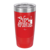Wine is the Answer Now What Was the Question - Laser Engraved Stainless Steel Drinkware - 2172 -