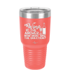 Wine is the Answer Now What Was the Question - Laser Engraved Stainless Steel Drinkware - 2172 -