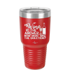 Wine is the Answer Now What Was the Question - Laser Engraved Stainless Steel Drinkware - 2172 -