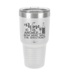 Wine is the Answer Now What Was the Question - Laser Engraved Stainless Steel Drinkware - 2172 -