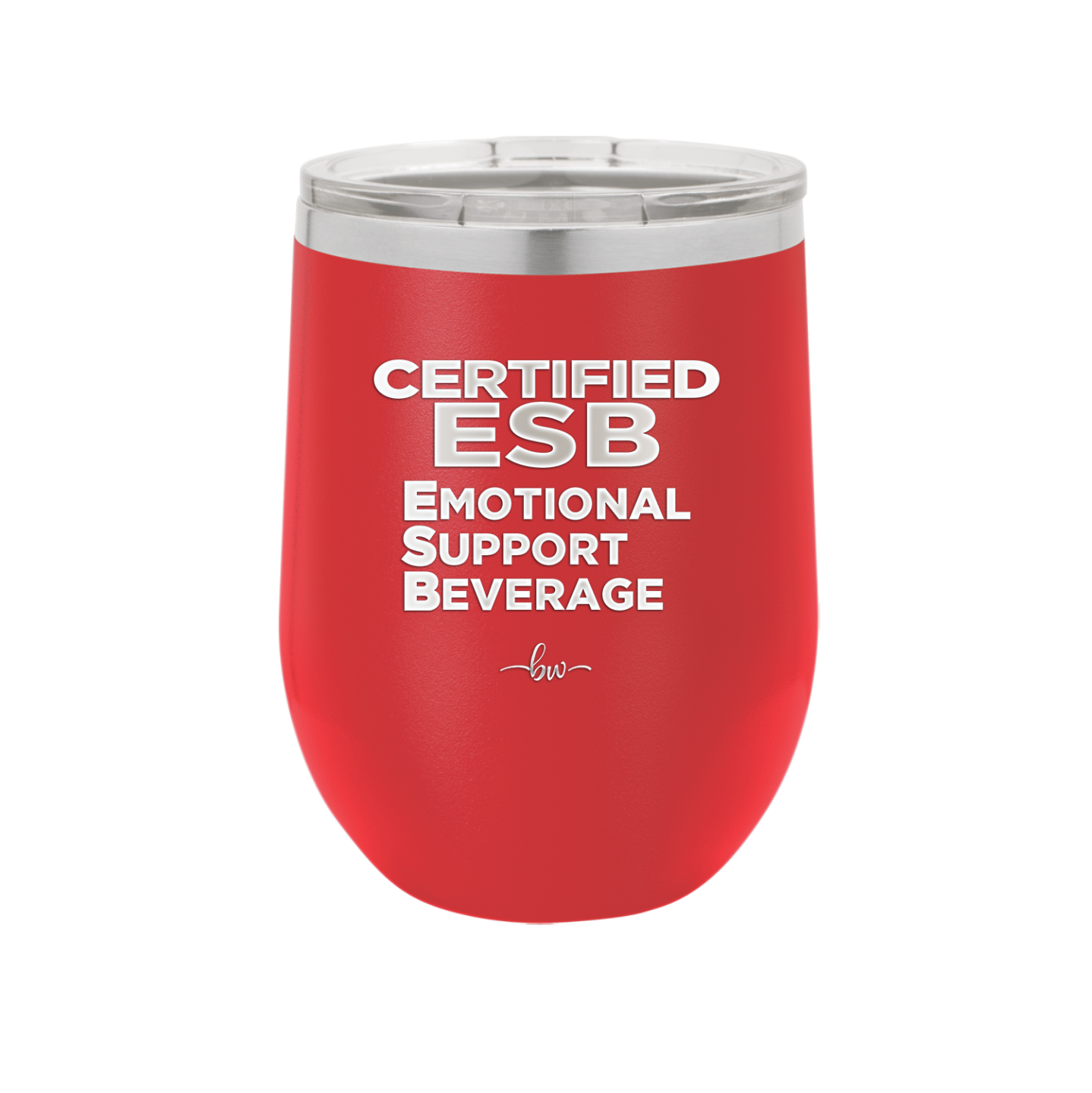 ESB Emotional Support Beverage - Laser Engraved Stainless Steel Drinkware - 2175 -