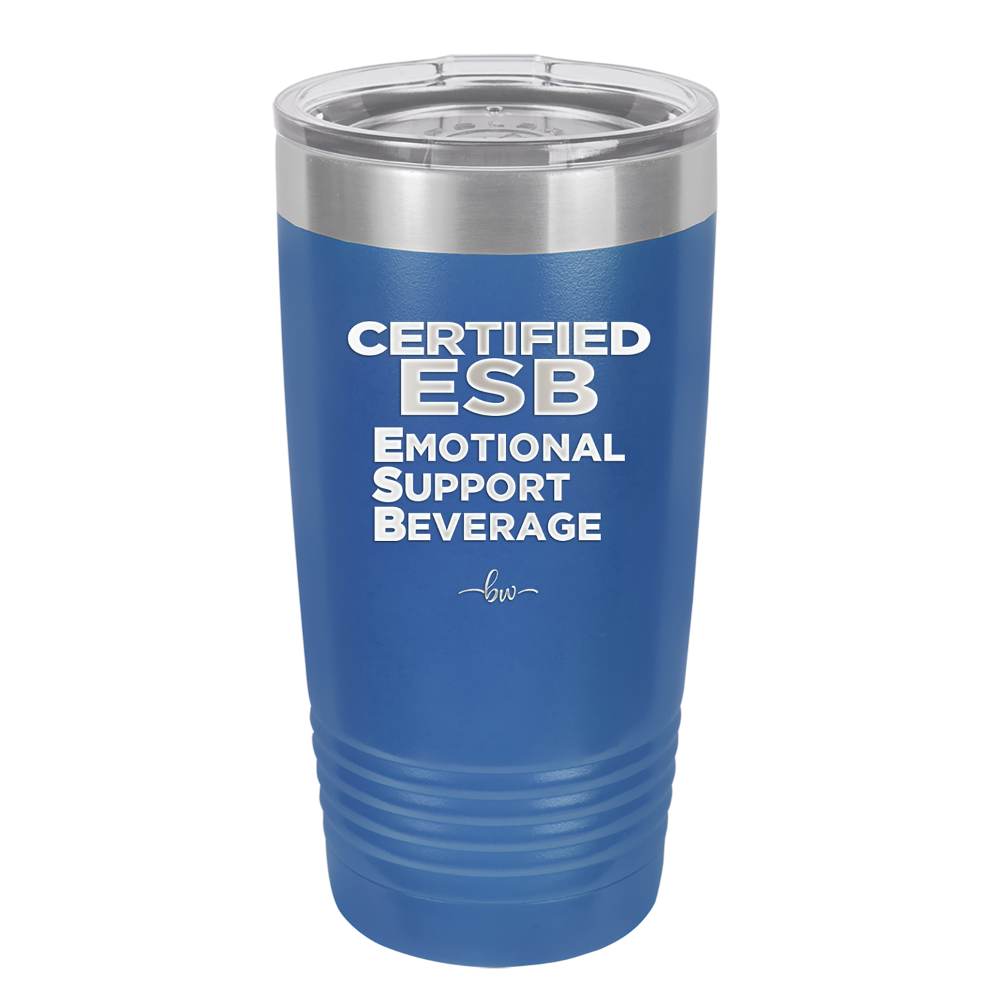 ESB Emotional Support Beverage - Laser Engraved Stainless Steel Drinkware - 2175 -