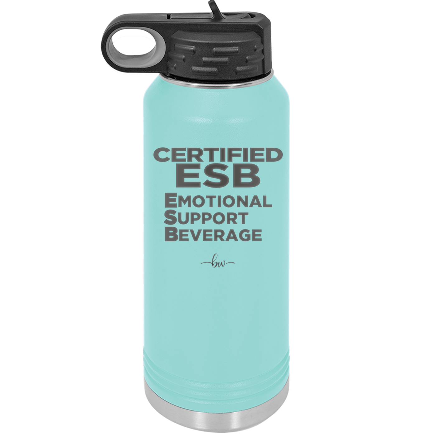 ESB Emotional Support Beverage - Laser Engraved Stainless Steel Drinkware - 2175 -