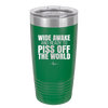 Tacos Taste Like Skinny Can Go Fuck Itself - Laser Engraved Stainless Steel Drinkware - 2180 -