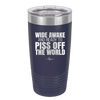 Tacos Taste Like Skinny Can Go Fuck Itself - Laser Engraved Stainless Steel Drinkware - 2180 -