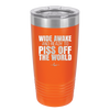 Tacos Taste Like Skinny Can Go Fuck Itself - Laser Engraved Stainless Steel Drinkware - 2180 -